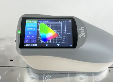 YS4560plus测量交通路标反光条2